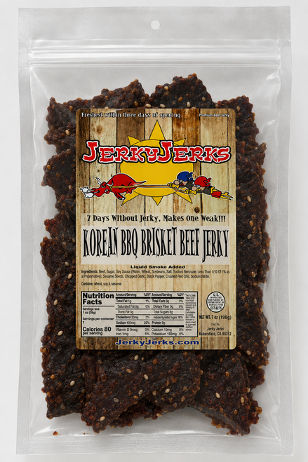 Korean BBQ Brisket Style Jerky