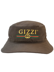 KINGPIN GIZZI BUCKET HAT WALNUT / GOLD / GREEN / RED KINGPIN GIZZI BUCKET HAT WALNUT / GOLD / GREEN / RED
