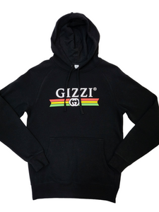 KINGPIN GIZZI HOOD BLACK / RASTA KINGPIN GIZZI HOOD BLACK / RASTA