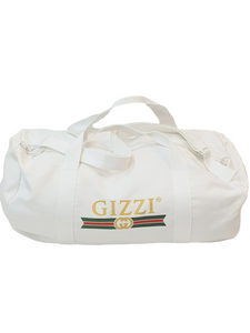 KINGPIN GIZZI DUFFLE BAG WHITE / GREEN / RED / GOLD KINGPIN GIZZI DUFFLE BAG WHITE / GREEN / RED / GOLD