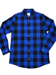 KINGPIN O.G CHECK SHIRT BLUE / BLACK KINGPIN O.G CHECK SHIRT BLUE / BLACK