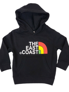 KINGPIN KIDS THE EAST COAST HOOD BLACK / RASTA KINGPIN KIDS THE EAST COAST HOOD BLACK / RASTA
