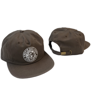 KINGPIN IRON LION CLASS CAP WALNUT / WHITE KINGPIN IRON LION CLASS CAP WALNUT / WHITE