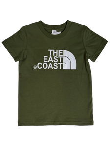 KINGPIN KIDS THE EAST COAST TEE ARMY / WHITE KINGPIN KIDS THE EAST COAST TEE ARMY / WHITE