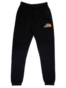 KINGPIN THE EAST COAST TRACKPANT BLACK / RASTA KINGPIN THE EAST COAST TRACKPANT BLACK / RASTA
