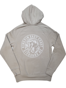 KINGPIN IRON LION HOOD BONE/WHITE KINGPIN IRON LION HOOD BONE/WHITE