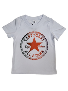 KINGPIN KIDS EASTCOAST ALL STARS TEE WHITE / MULTI KINGPIN KIDS EASTCOAST ALL STARS TEE WHITE / MULTI