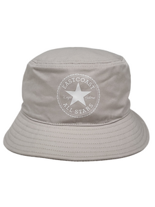 KINGPIN EASTCOAST ALL STARS BUCKET HAT BONE / WHITE KINGPIN EASTCOAST ALL STARS BUCKET HAT BONE / WHITE