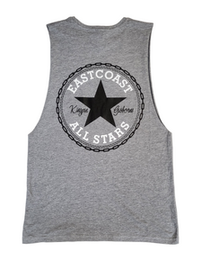 KINGPIN EASTCOAST ALL STARS SINGLET GREY / WHITE / BLACK KINGPIN EASTCOAST ALL STARS SINGLET GREY / WHITE / BLACK