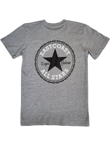 KINGPIN EASTCOAST ALL STARS TEE GREY / WHITE / BLACK KINGPIN EASTCOAST ALL STARS TEE GREY / WHITE / BLACK