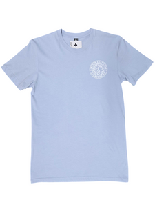 KINGPIN IRON LION TEE POWDER BLUE / WHITE KINGPIN IRON LION TEE POWDER BLUE / WHITE