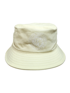 KINGPIN IRON LION BUCKET HAT BUTTER / WHITE KINGPIN IRON LION BUCKET HAT BUTTER / WHITE