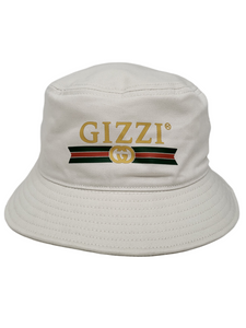 KINGPIN GIZZI BUCKET HAT ECRU / GREEN / RED / GOLD KINGPIN GIZZI BUCKET HAT ECRU / GREEN / RED / GOLD