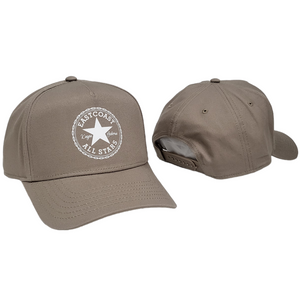 KINGPIN EASTCOAST ALLSTARS FRAME CAP KHAKI / WHITE KINGPIN EASTCOAST ALLSTARS FRAME CAP KHAKI / WHITE