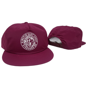 KINGPIN IRON LION SURF CAP GRAPE / WHITE KINGPIN IRON LION SURF CAP GRAPE / WHITE