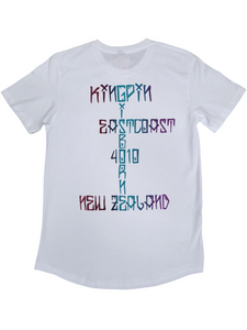 KINGPIN BARRIO TEE WHITE / PASTEL FADE KINGPIN BARRIO TEE WHITE / PASTEL FADE