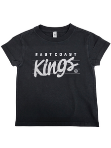 KINGPIN KIDS EASTCOAST KINGS TEE FADED BLACK / WHITE / CEMENT KINGPIN KIDS EASTCOAST KINGS TEE FADED BLACK / WHITE / CEMENT