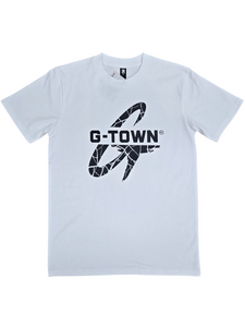 KINGPIN G-TOWN TEE WHITE / BLACK KINGPIN G-TOWN TEE WHITE / BLACK