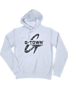 KINGPIN G-TOWN HOOD WHITE / BLACK KINGPIN G-TOWN HOOD WHITE / BLACK