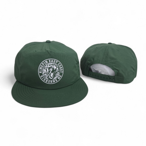 KINGPIN IRON LION SURF CAP FOREST GREEN / WHITE