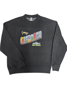 KINGPIN GREETINGS FROM GISBORNE CREW FADED BLACK / MULTI