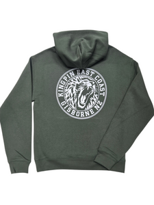 KINGPIN IRON LION HOOD CYPRESS / WHITE