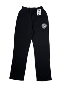 KINGPIN IRON LION CUFFLESS TRACK PANT BLACK / WHITE
