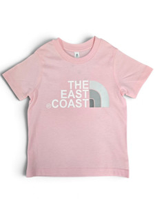 KINGPIN KIDS THE EAST COAST TEE PINK / GREY FADE