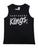 KINGPIN KIDS EASTCOAST KINGS SINGLET BLACK / WHITE / CEMENT
