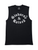KINGPIN GISBORNE & RAISED SINGLET BLACK / WHITE