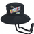 KINGPIN GREETINGS FROM GISBORNE WIDE BRIM BUCKET HAT BLACK / MULTI