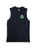 KINGPIN IRON LION WOVEN EMBROIDERED TANK BLACK / RASTA