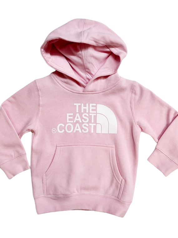 KINGPIN KIDS THE EAST COAST HOOD PINK / WHITE