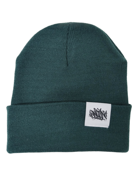 KINGPIN CUFF BEANIE PINE / WHITE
