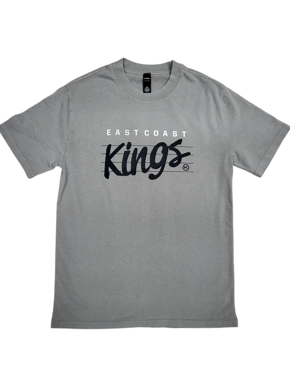 KINGPIN EASTCOAST KINGS HEAVY TEE STORM / CHARCOAL