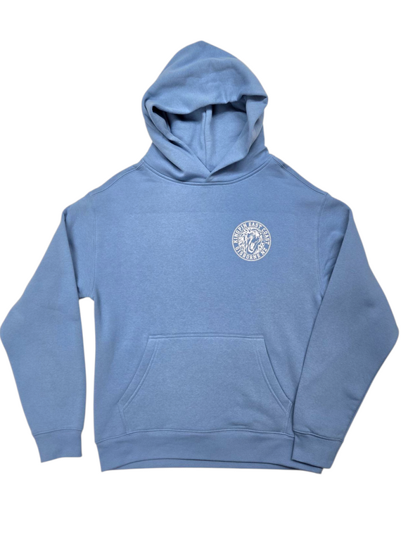 KINGPIN IRON LION HOOD CAROLINA BLUE / WHITE 