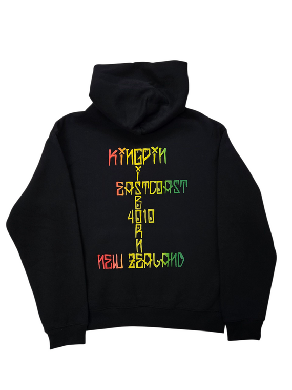 KINGPIN BARRIO HOOD BLACK / RASTA