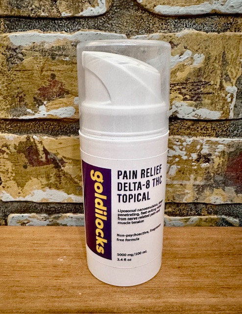 Goldilocks Delta 8 Pain Relief Cream - Asheville Hemp Farms