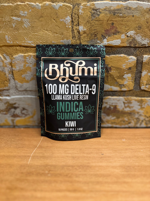 Bhumi Delta 9 Live Resin Gummies Indica Kiwi