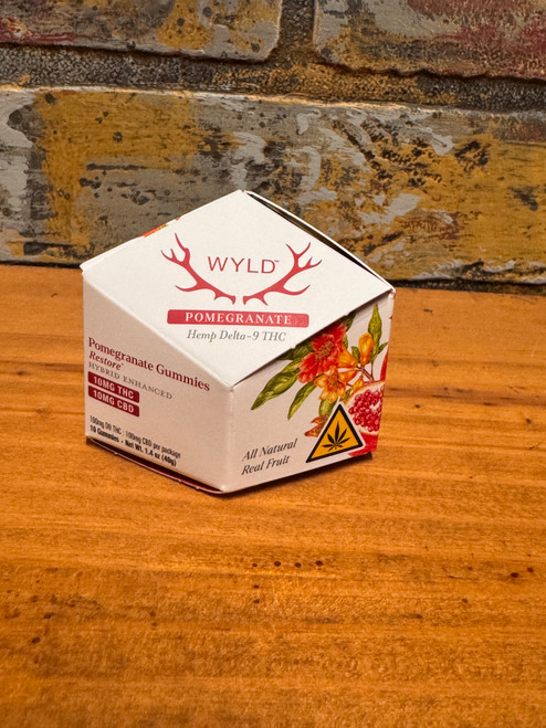 Pomegranate 1:1 THC/CBD gummies