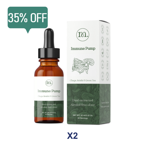 2X Mushify Immune Pump 60ml - 2 Pack - 35% Discount