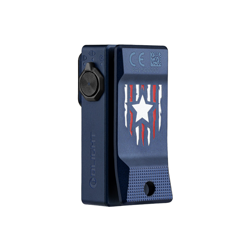 Olight Oclip Ultra Stars and Stripes – Flood, Spot & UV EDC Light