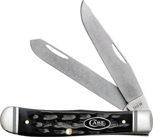 CASE TRAPPER | JIGGED BUFFALO HORN HANDLE CASE TRAPPER | JIGGED BUFFALO HORN HANDLE