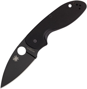 SPYDERCO EFFICIENT | BLACK BLADE AND BLACK G-10 HANDLE SPYDERCO EFFICIENT | BLACK BLADE AND BLACK G-10 HANDLE