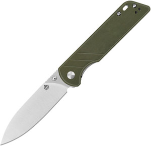 QSP PARROT V2 | D2 BLADE AND GREEN G10 HANDLE QSP PARROT V2 | D2 BLADE AND GREEN G10 HANDLE