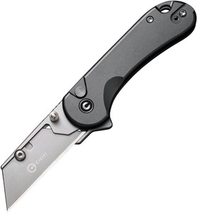 CIVIVI ELEMENTUM UTILITY KNIFE | GRAY ALUMINUM CIVIVI ELEMENTUM UTILITY KNIFE | GRAY ALUMINUM