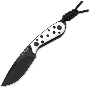 KIZER BUDDY | WHITE G10 | NITRO-V | FIXED BLADE KIZER BUDDY | WHITE G10 | NITRO-V | FIXED BLADE