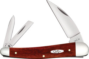 Case Seahorse Whittler | Chestnut Bone | 3-Blade Traditional Folder