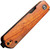 CIVIVI Sendy closed, non-clip side view showing smooth Guibourtia wood grain and tool access notch CIVIVI Sendy closed, non-clip side view showing smooth Guibourtia wood grain and tool access notch