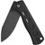 QSP CANARY FOLDER | BLACK BLADE AND BLACK G-10 HANDLE